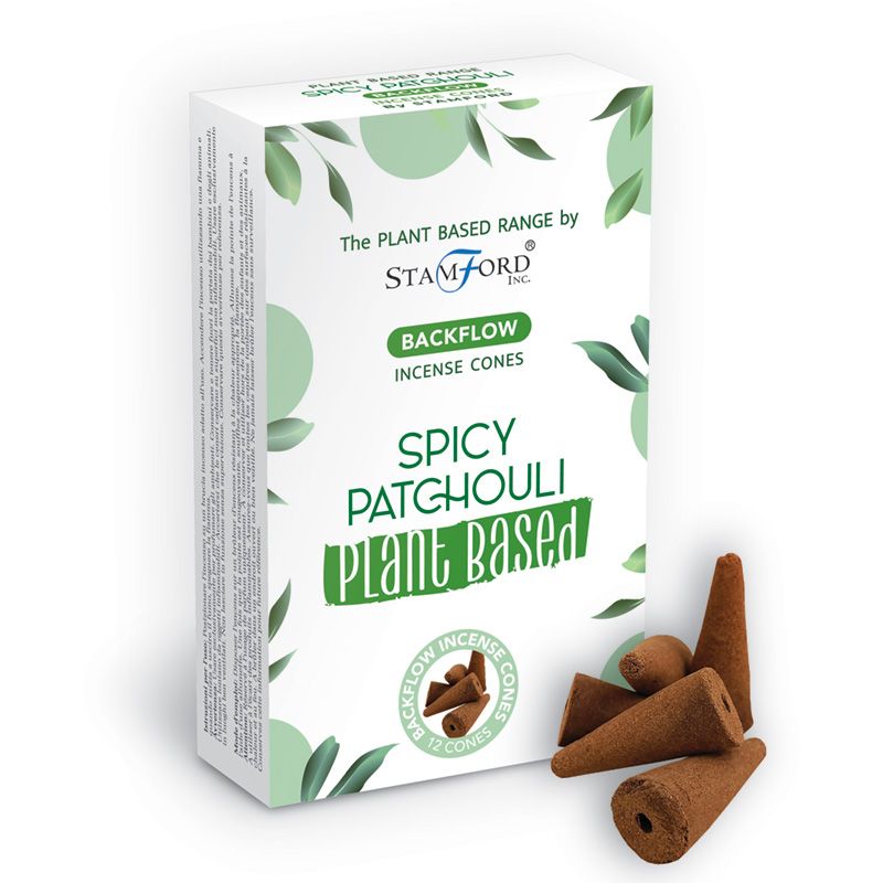 Herbal Reflux Incense Cones - Patchouli Picante