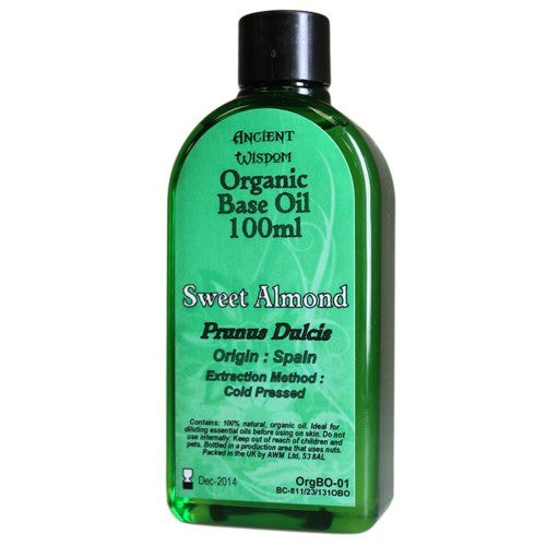 Organic base oil 100ml - Almendra dulce