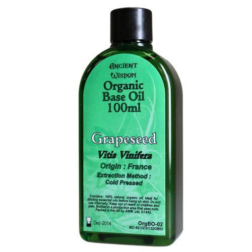 Organic base oil 100ml - Grape