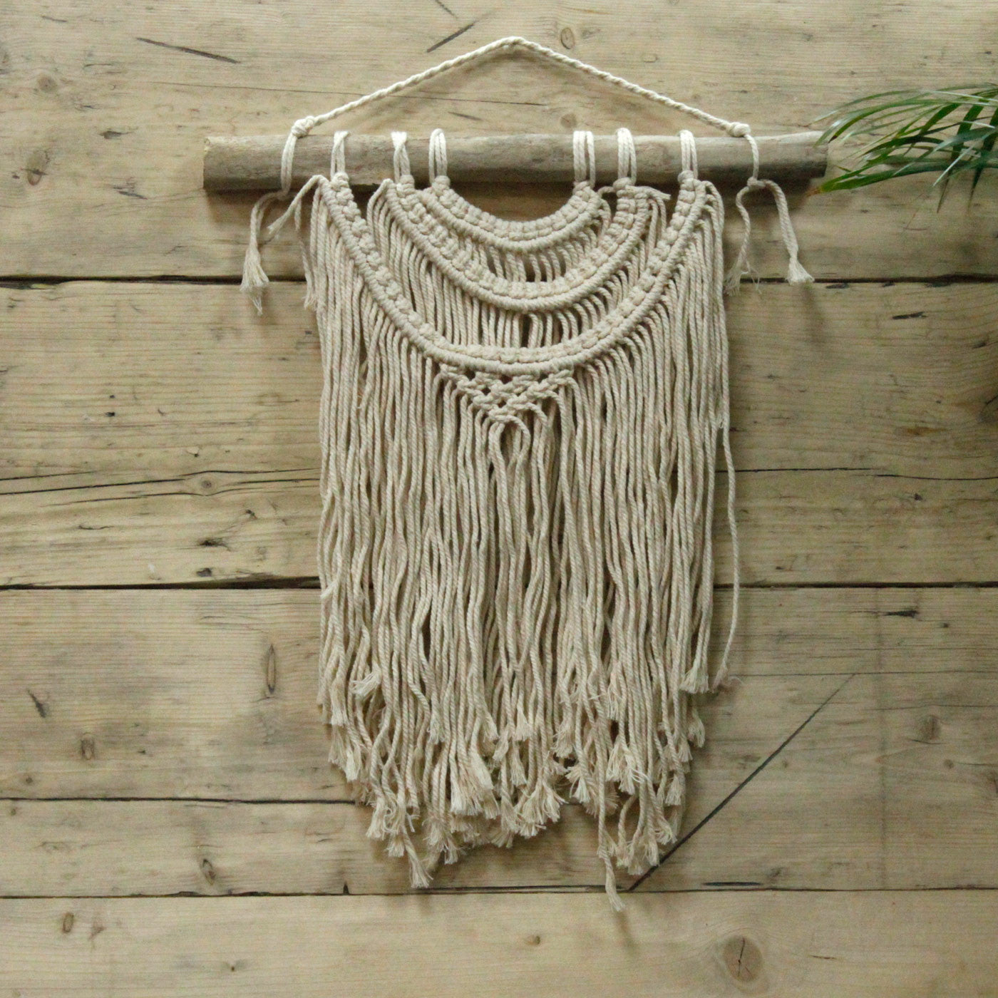 Macramé Tapice - Three olas