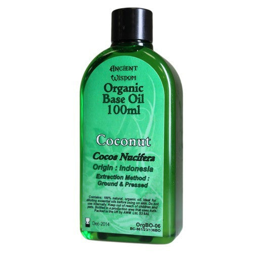 Organic Base Oil 100ml - Coconut