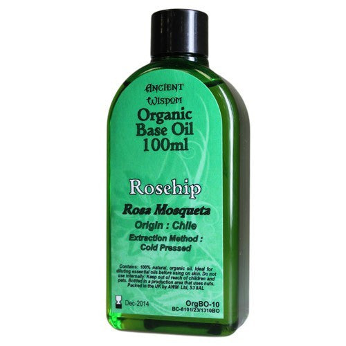 Organic Base Oil 100ml - Rosehip