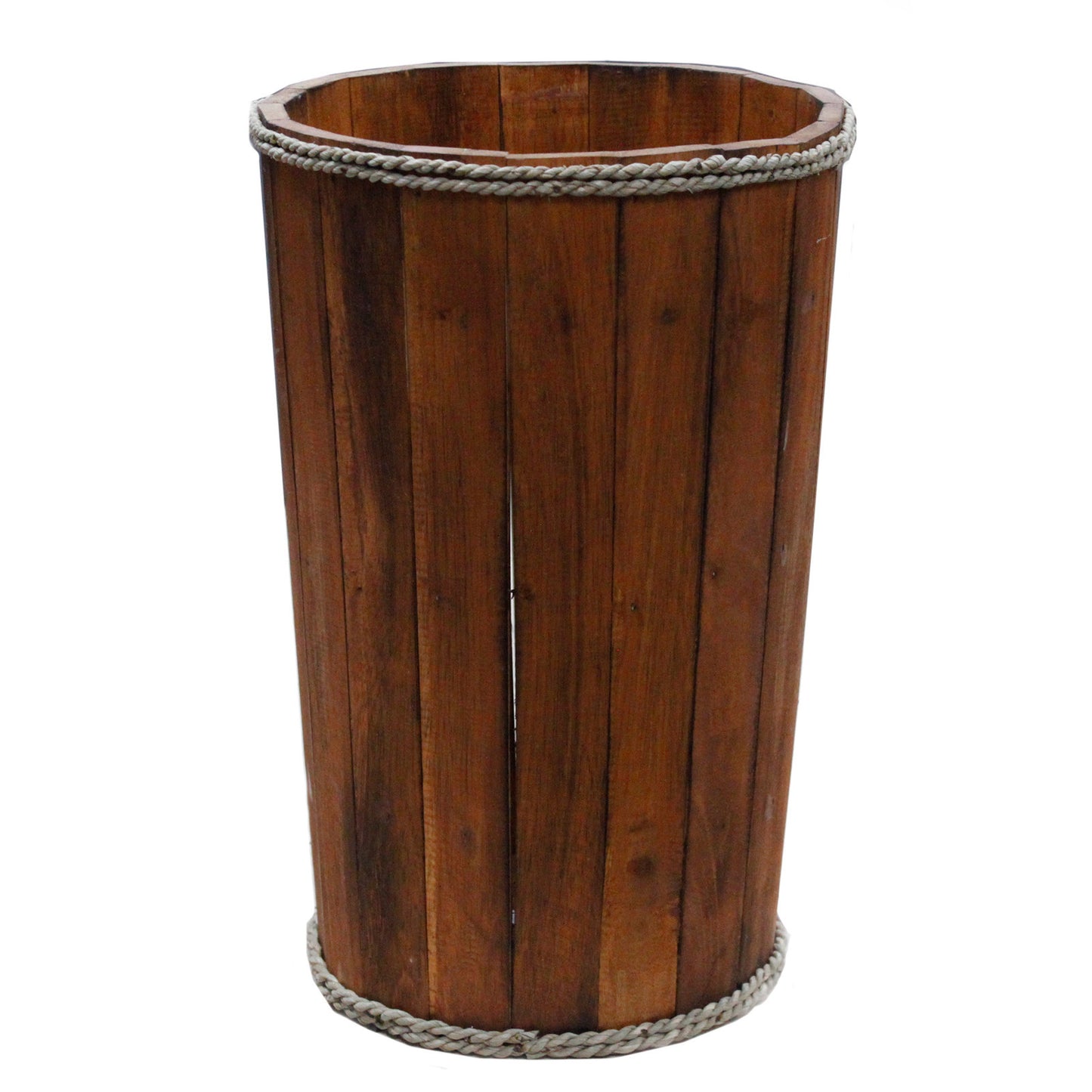 Grd. Nautical display tub - Brown 45x32cm