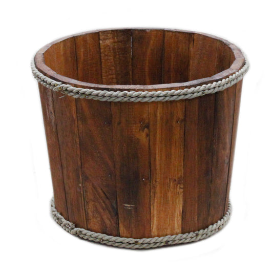 Small Nautical display tub - Brown 21x29cm