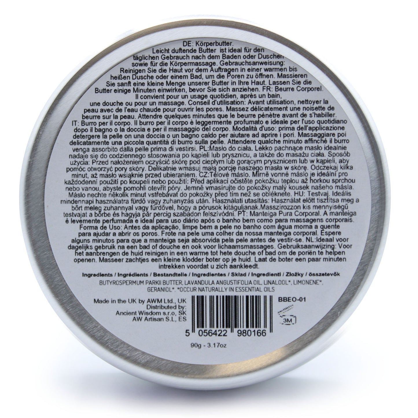 Aromatherapy Shea Body Butter 90g - Geranio