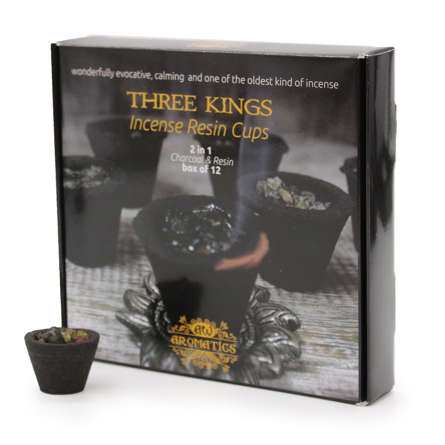 Box of 12 Resin Cups - Tres Reyes