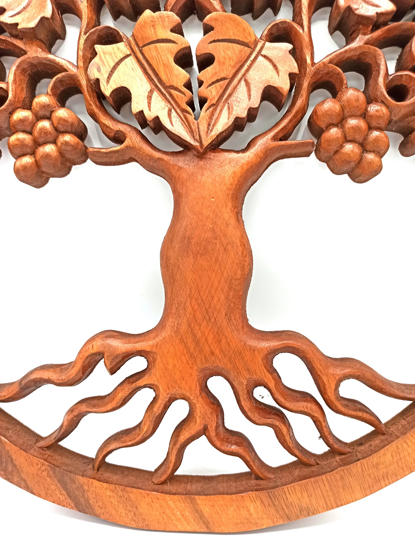 Wooden panel - Grape tree of life - 40cm