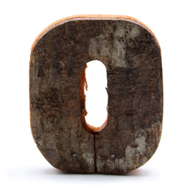 Rustic crust number - "0" (12) - Small 7cm