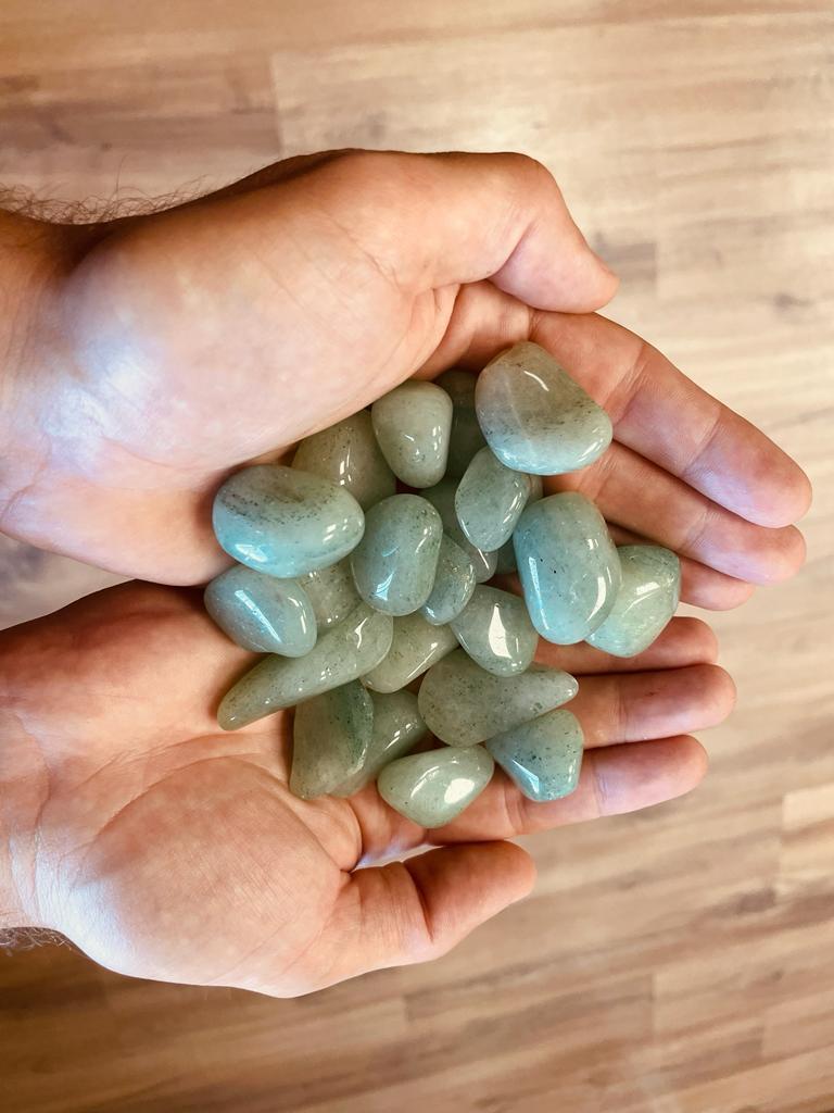 L Tumble Stones - Light Aventurine