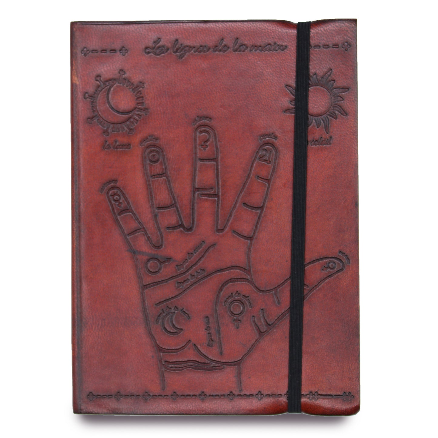 Small notebook with elastic - Palmistry