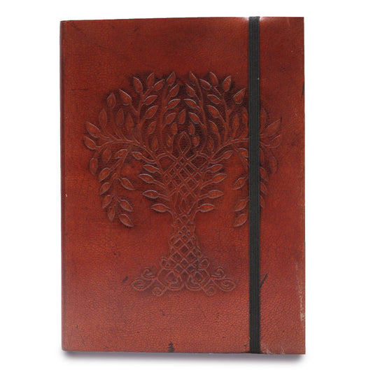 Small notebook with elastic - Tree of life