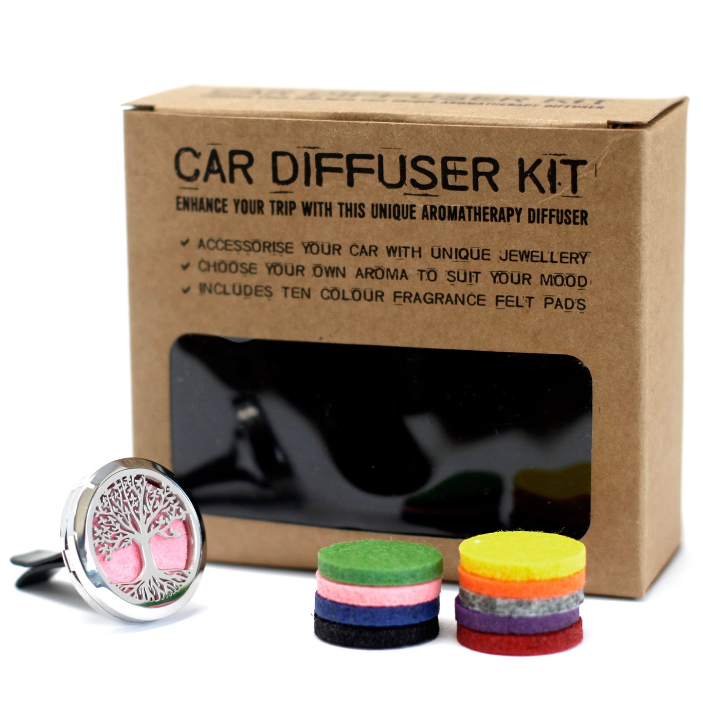 Diffuser kit for car - Árbol de la vida - 30mm