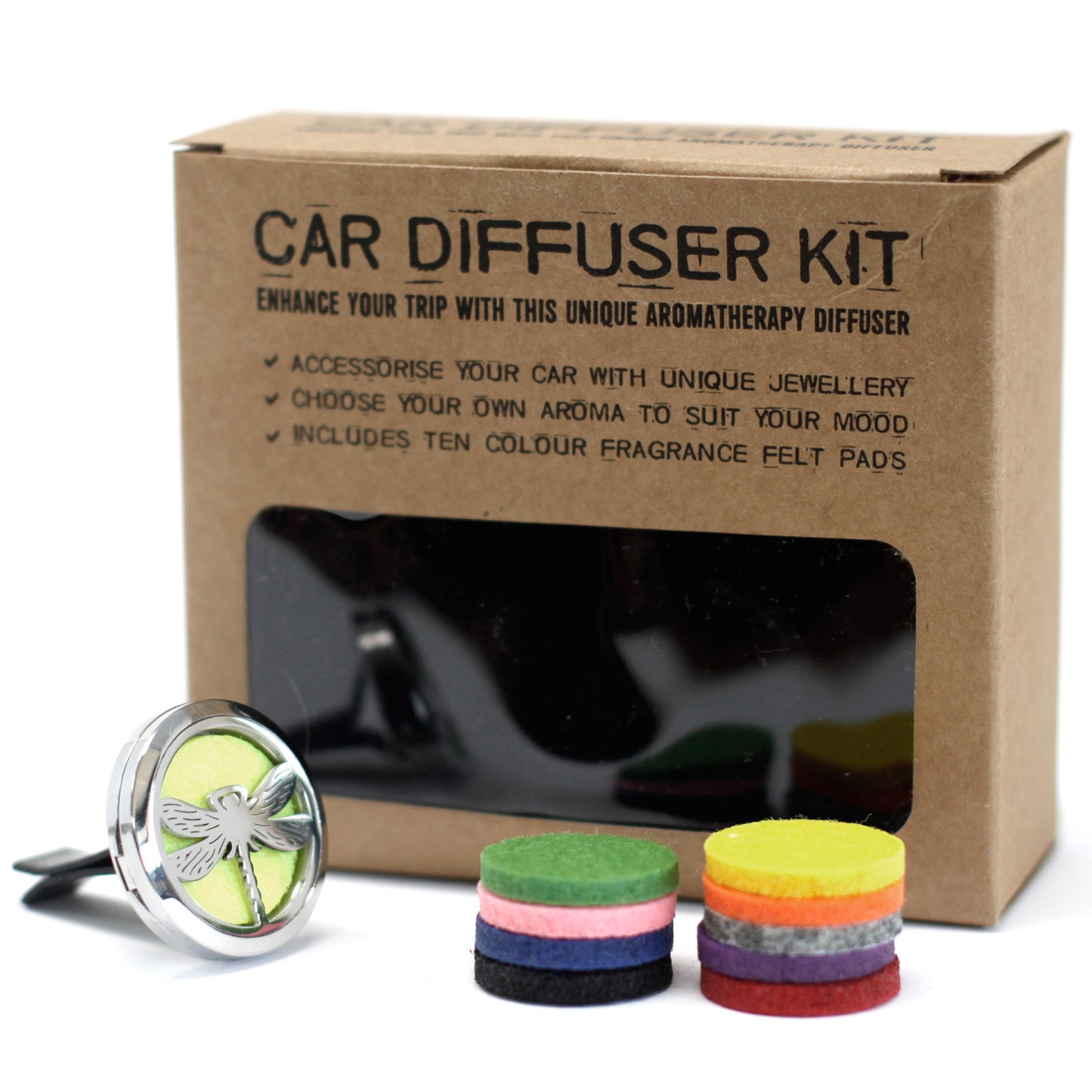 Kit diffuseur voiture - Libellule - 30mm