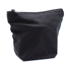 10 oz black cotton need - Mini pocket