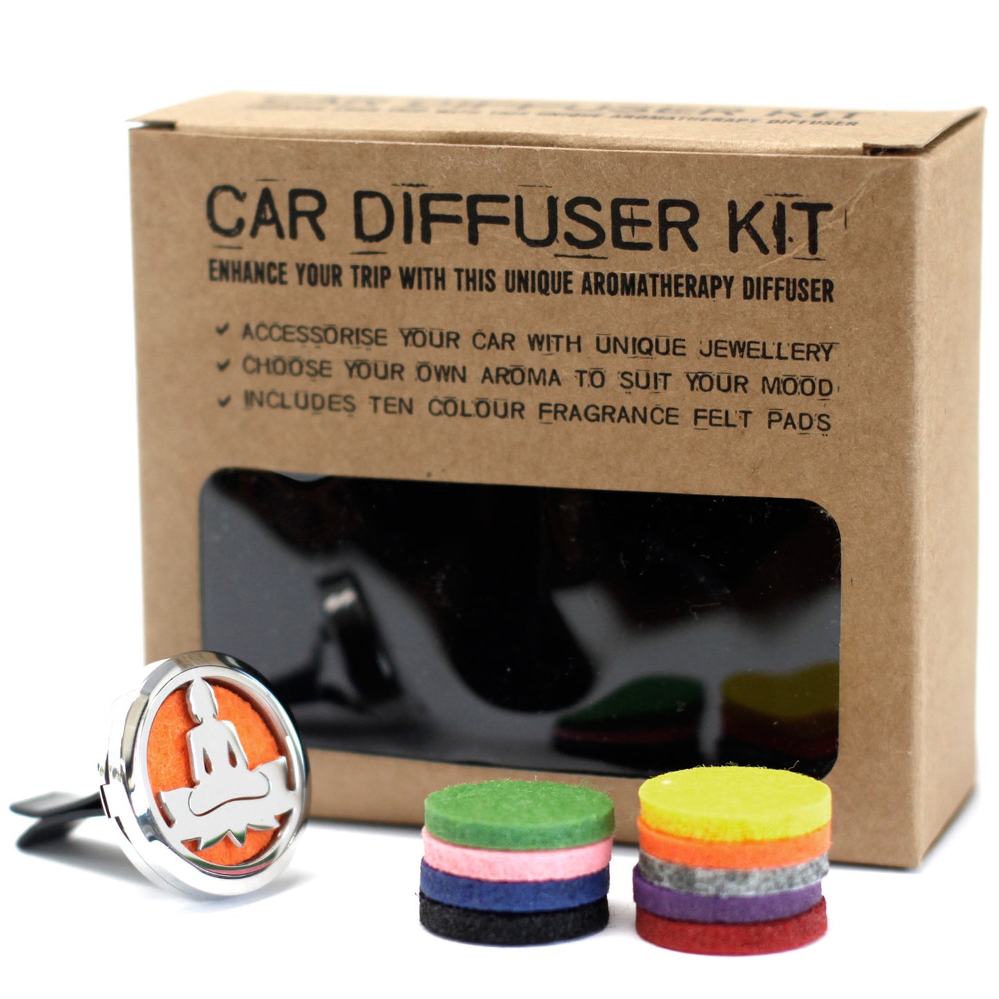 Car diffuser kit - Lotus Buddha - 30mm