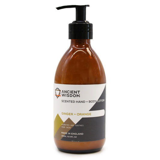 lotion pour le corps - gingembre et orange 300ml