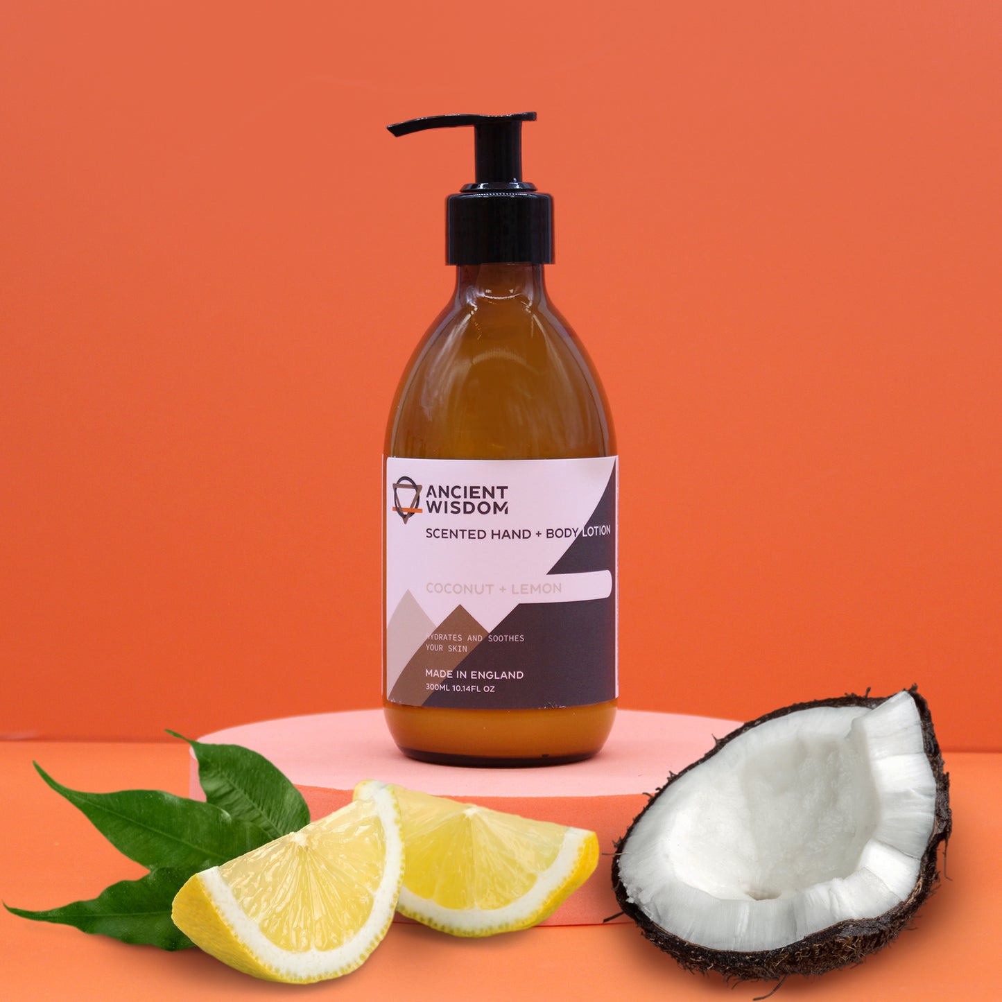 lotion pour le corps - noix de coco et citron 300ml