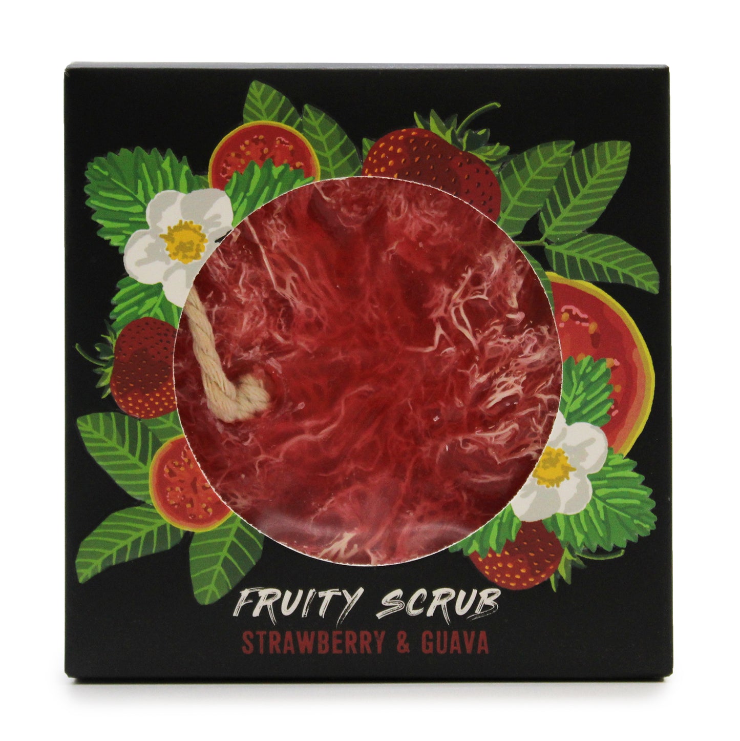 Fruity Exfoliating Jabón - Fresa and Guayaba