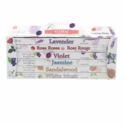 Coffret cadeau d'encens Stamford - Floral