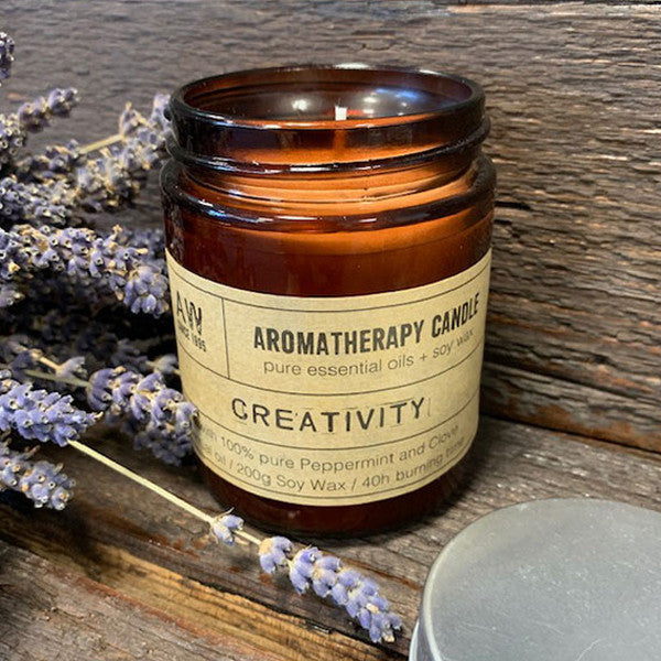 Aromatherapy candle - Creatividad