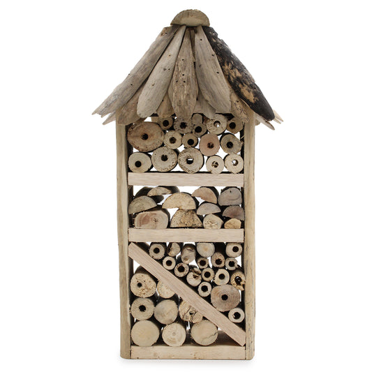 Driftwood insect and bee refuge - Two-story house