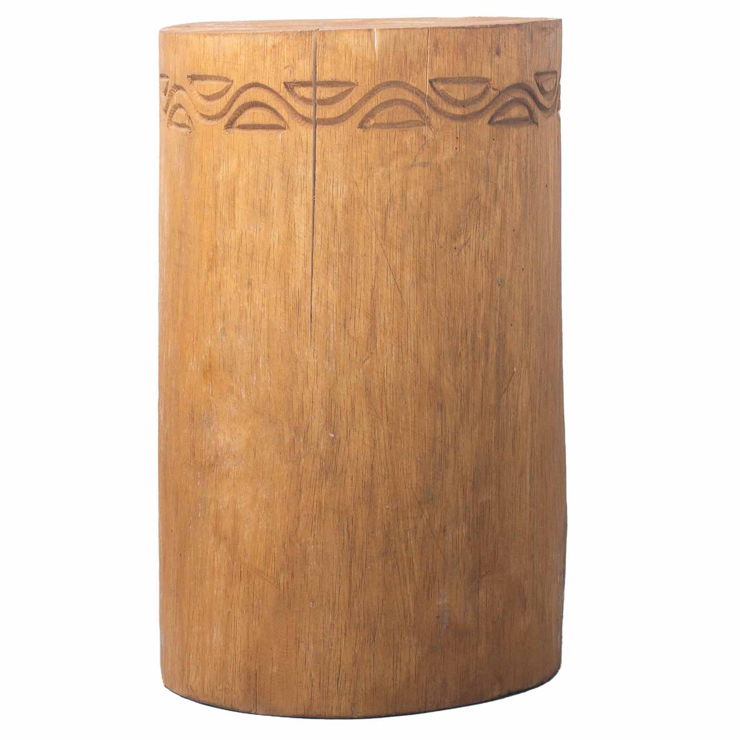 Tribal Stool / Table - Albasia - Natural