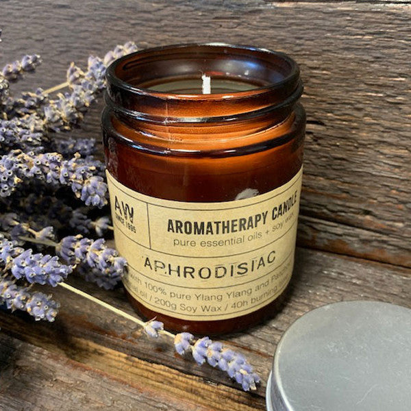 Bougie d'aromathérapie - Aphrodisiaque