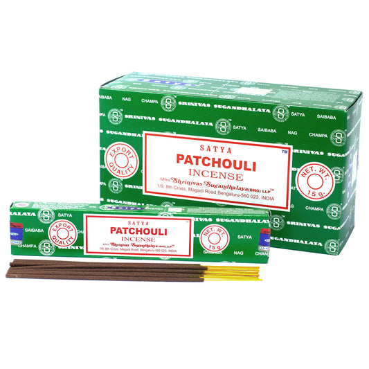 Satya Incense Sticks 15gm - Patchouli