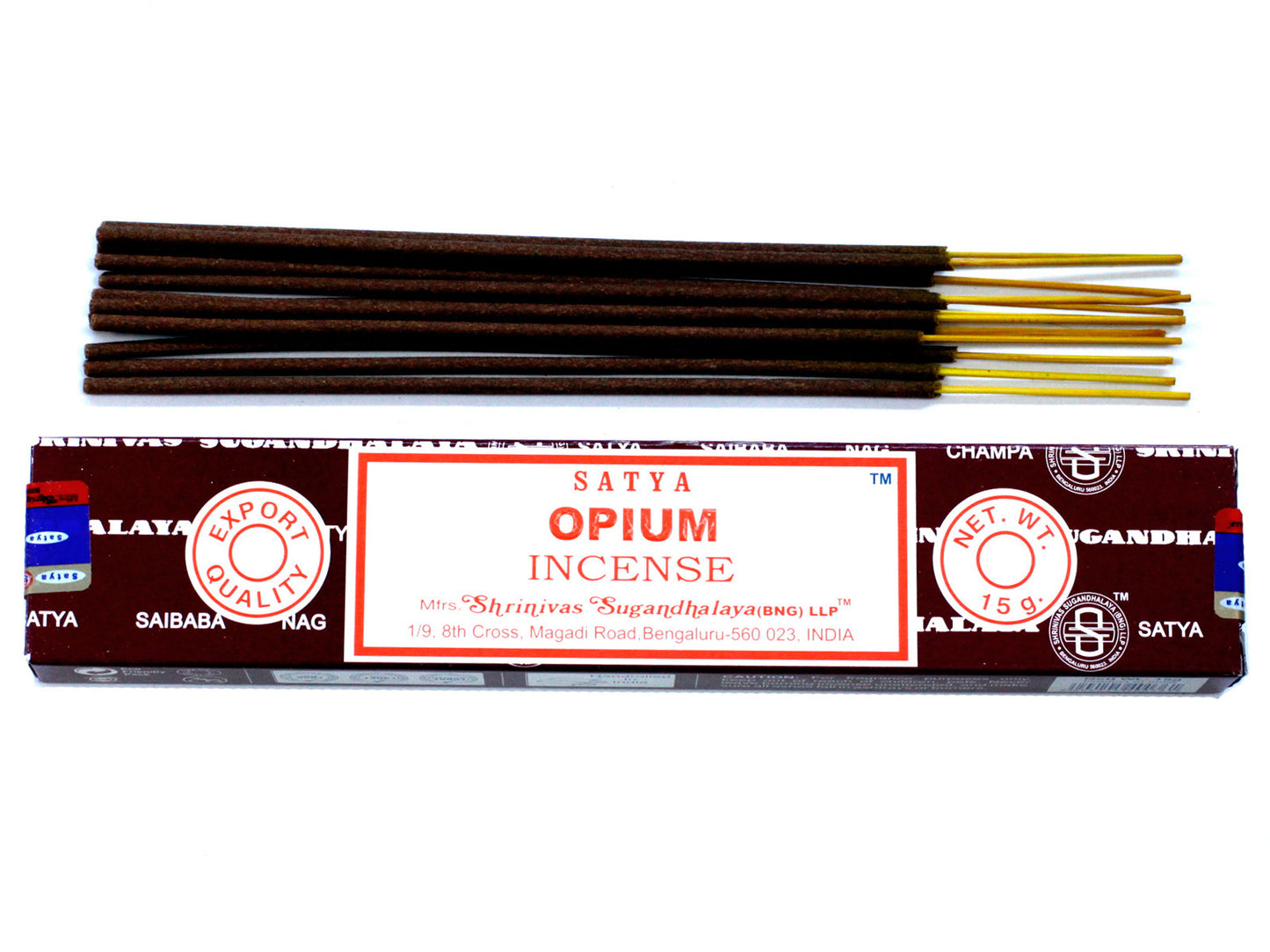 Bâtons d'encens Satya 15 g - Opium