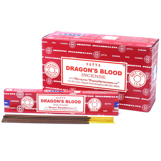 Satya Incense Sticks 15gm - Dragon Blood