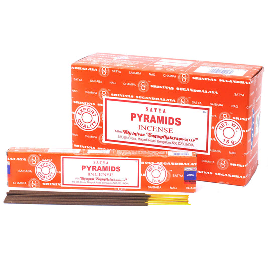 Satya Incense Sticks 15gm - Pirámide