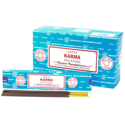 Bâtons d'encens Satya 15g - Karma