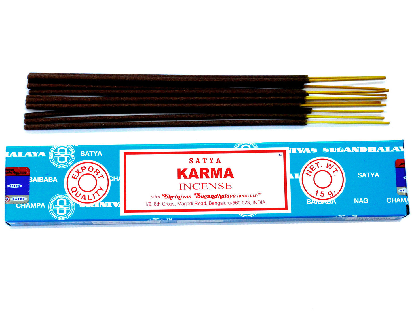 Bâtons d'encens Satya 15g - Karma