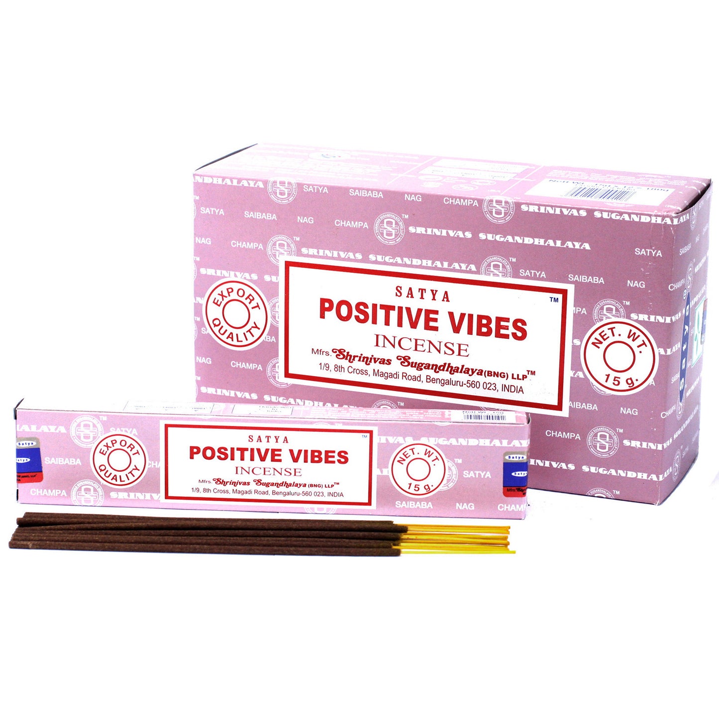 Satya Incense Sticks 15gm - Positive vibrations