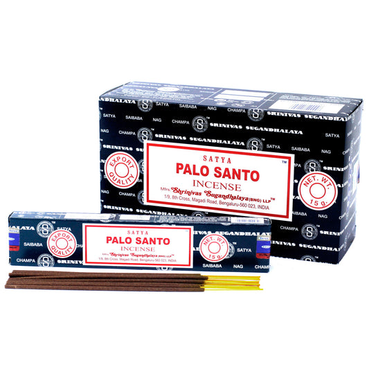 Bâtons d'encens Satya 15 g - Palo Santo