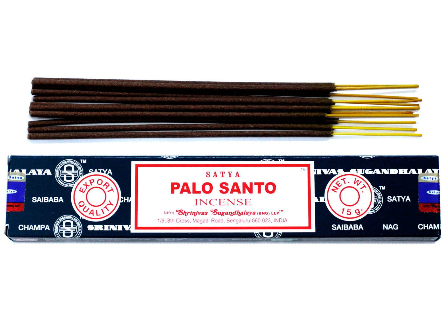 Bâtons d'encens Satya 15 g - Palo Santo