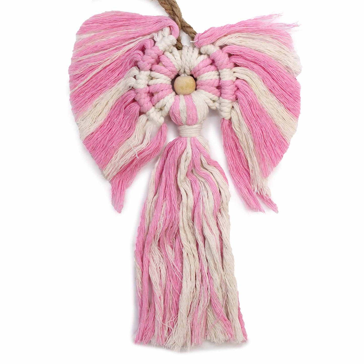 Macrame Angel - Guardian (Chica)