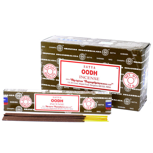 Bâtons d'encens Satya 15 g - Oodh