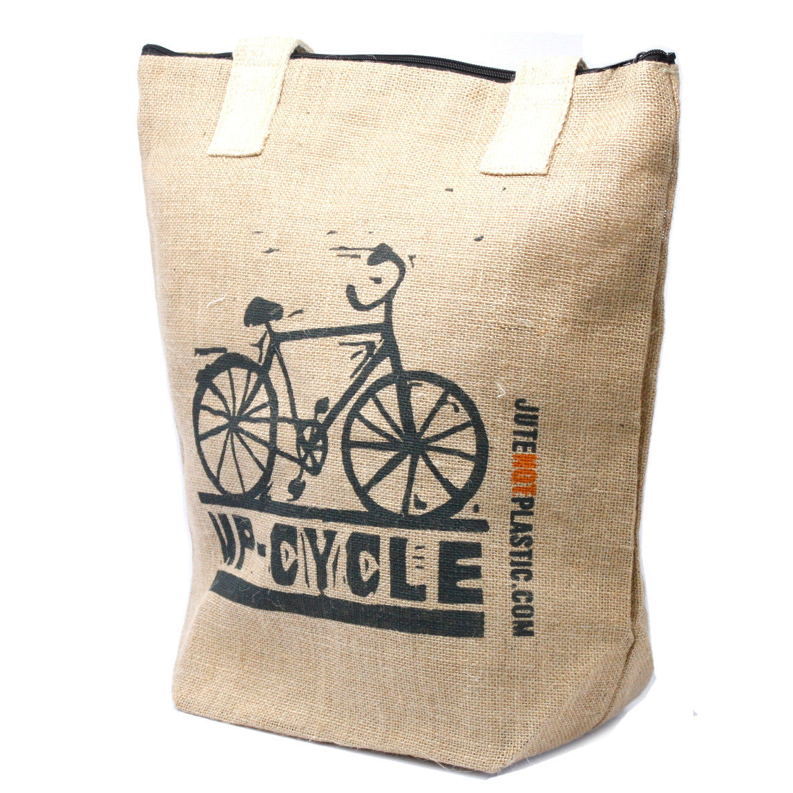 Pochette en jute écologique - Vélo - (4 modèles disponibles)