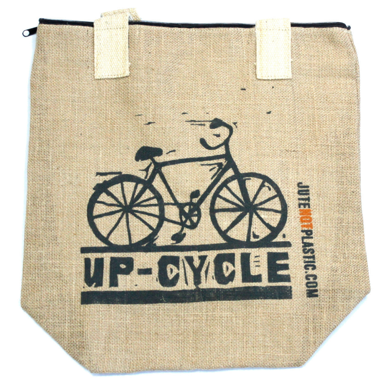 Pochette en jute écologique - Vélo - (4 modèles disponibles)