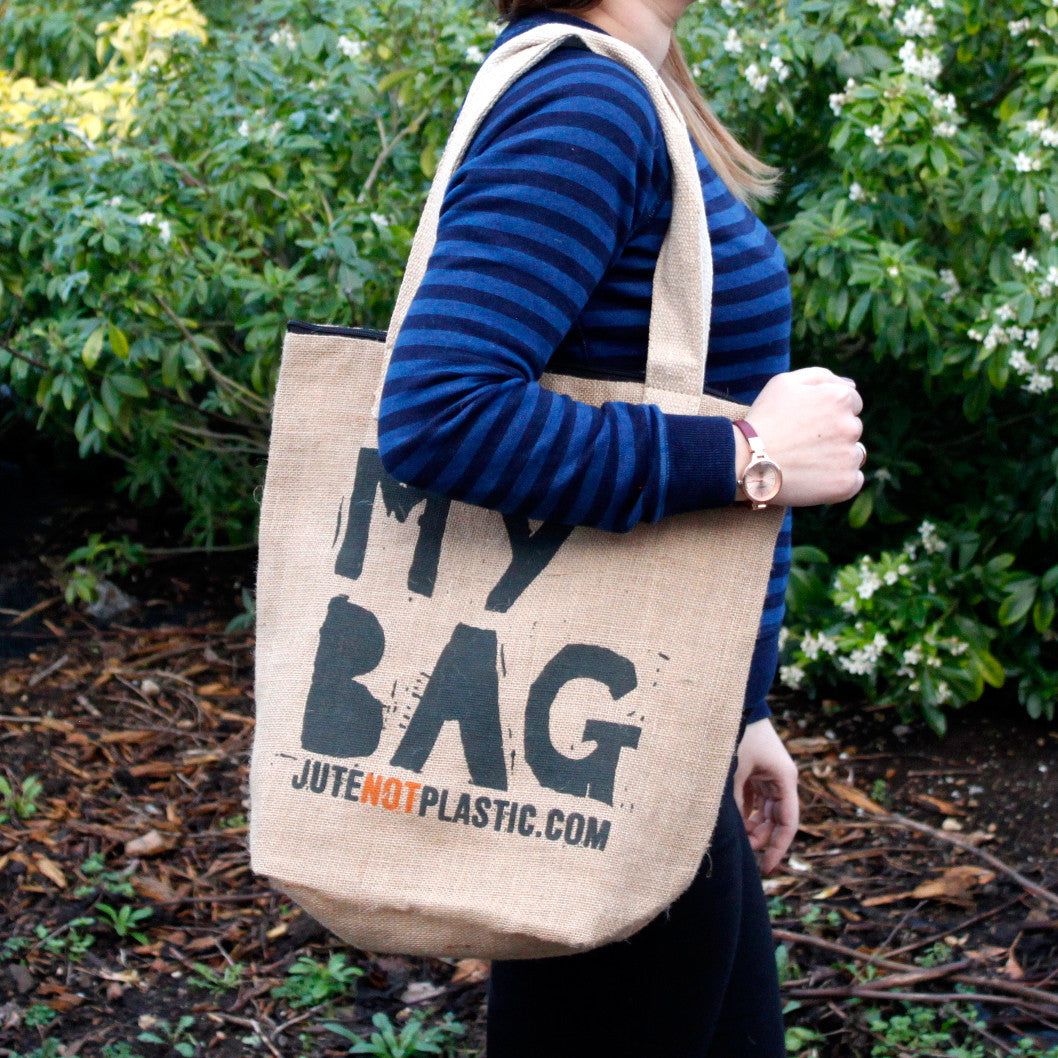 Ecological yute pocket - Mi bag - (4 different designs)