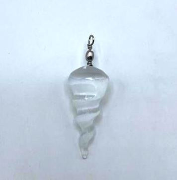 Selenite Spiral Necklace