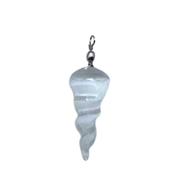 Selenite Spiral Necklace