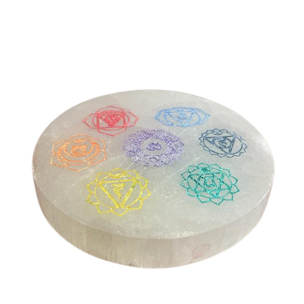 Small Load Plate 8cm - Diseño Chakra - color