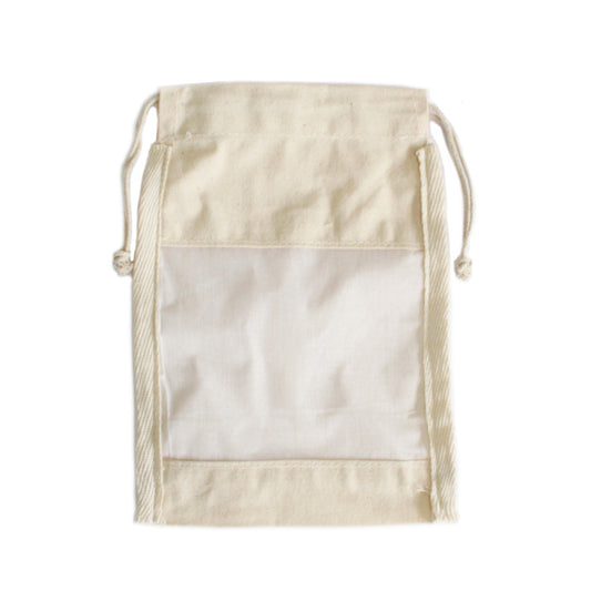 Cotton bag for medium window - 21x15cm