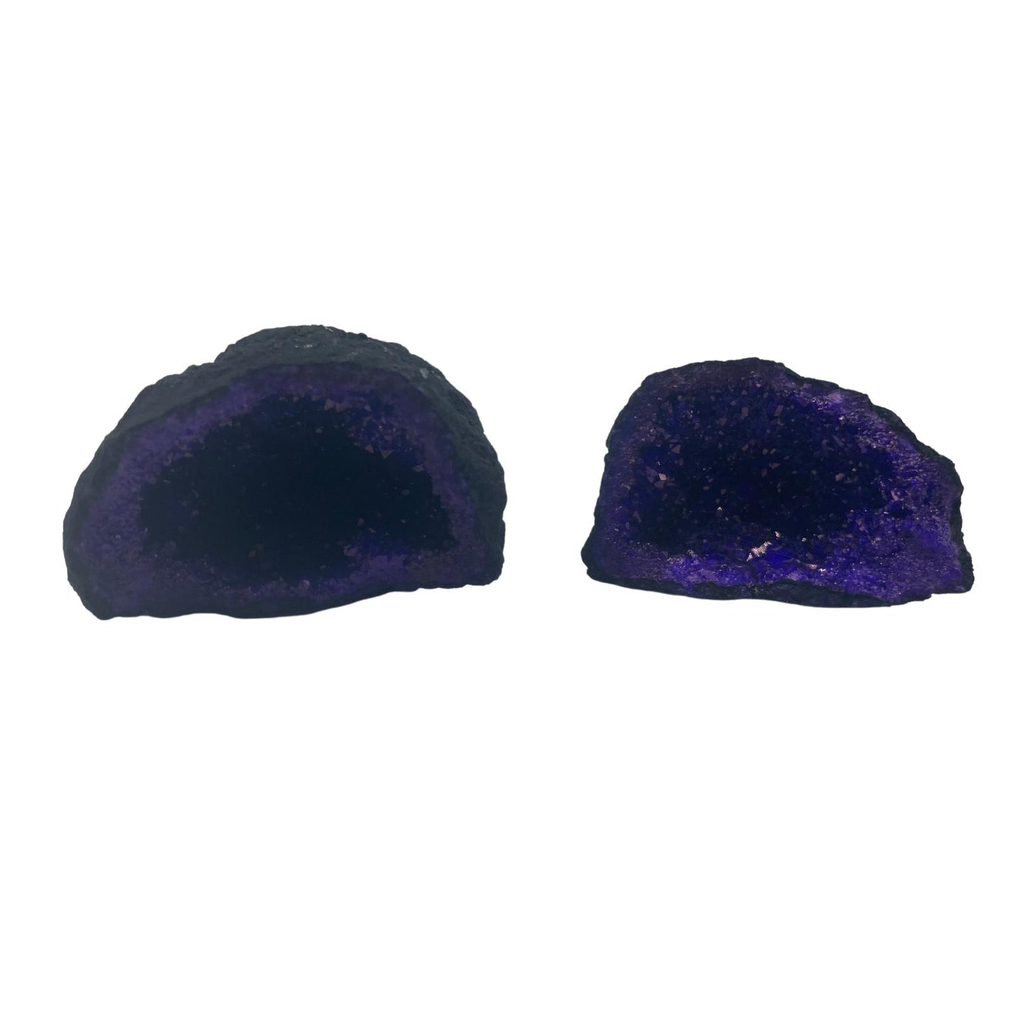 Géodes de calcite colorées - Piedra Negra - Morado