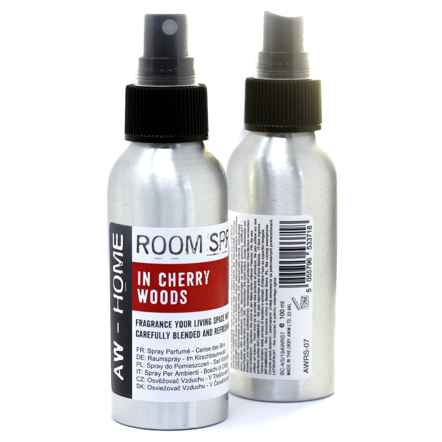 Spray 100ml - white and raspberry fresa