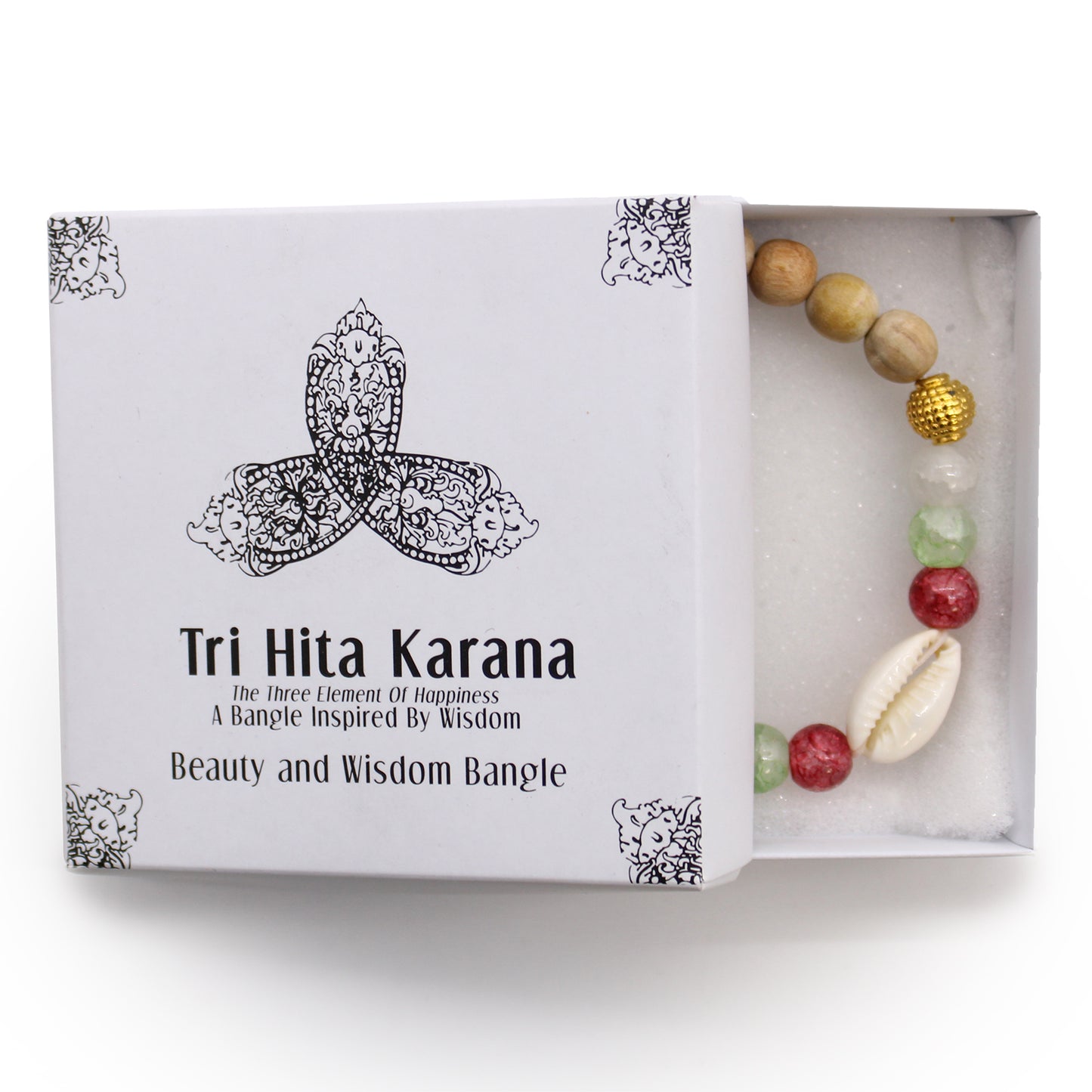 Tri Hita Karana Bangle - Beauty and Wisdom