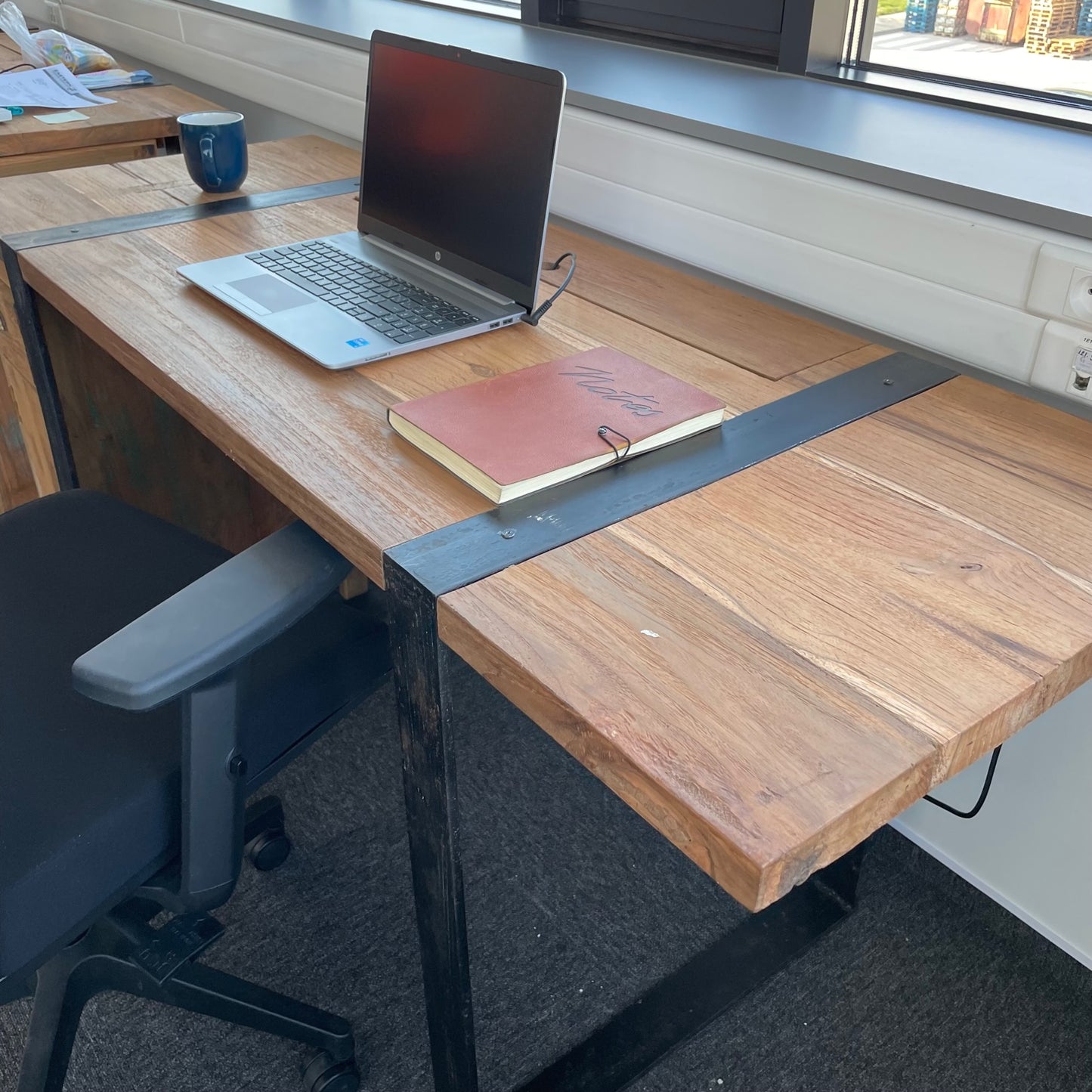 Table de bureau 160x60x75cm (Cajonera non incluse)