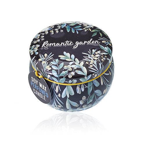 Hojalata artistic candle - Romantic Garden - Té y Rosa